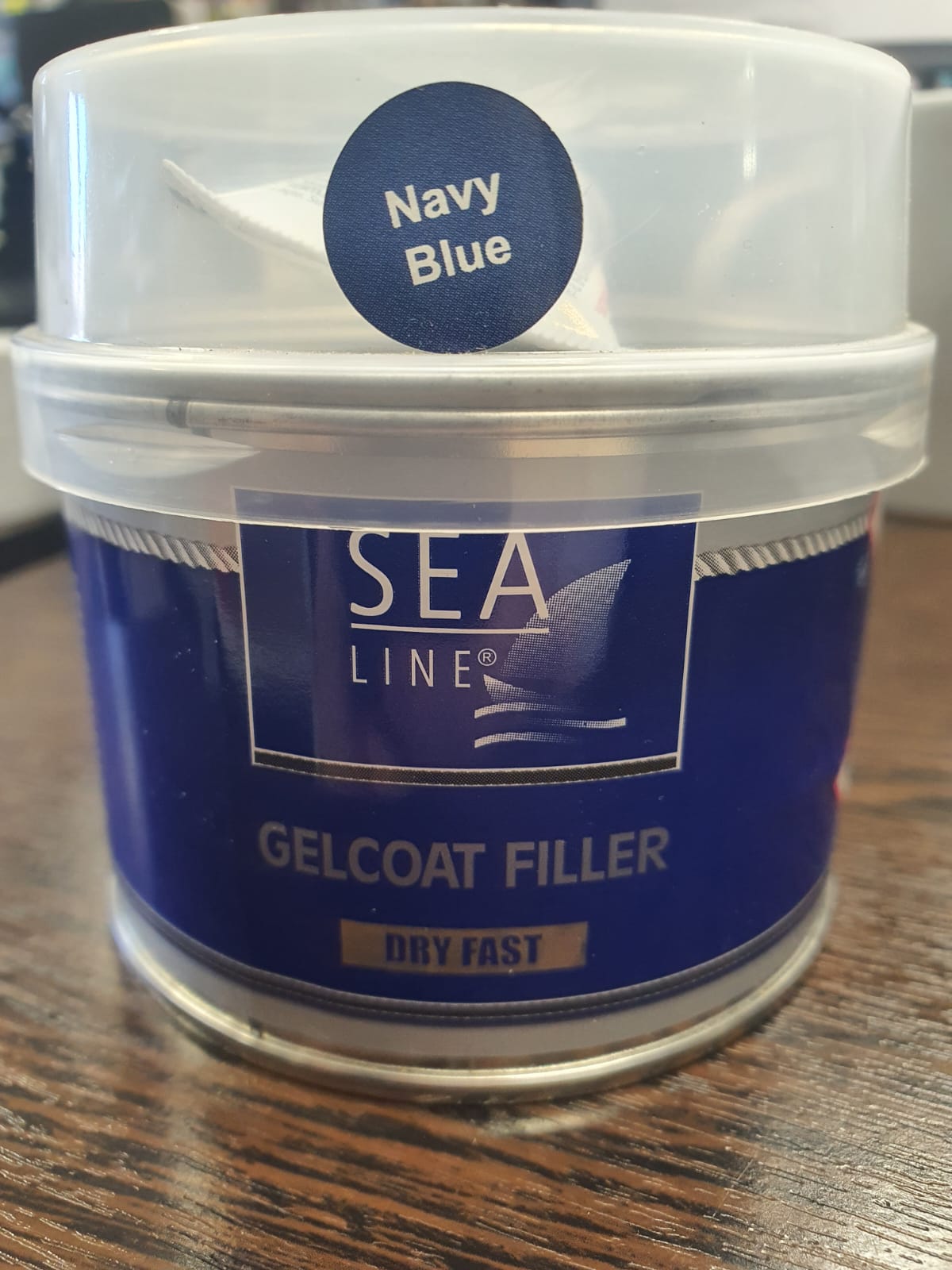 Шпатлевка для гелькоута DRY FAST 100г Navy blue Темно-синий
