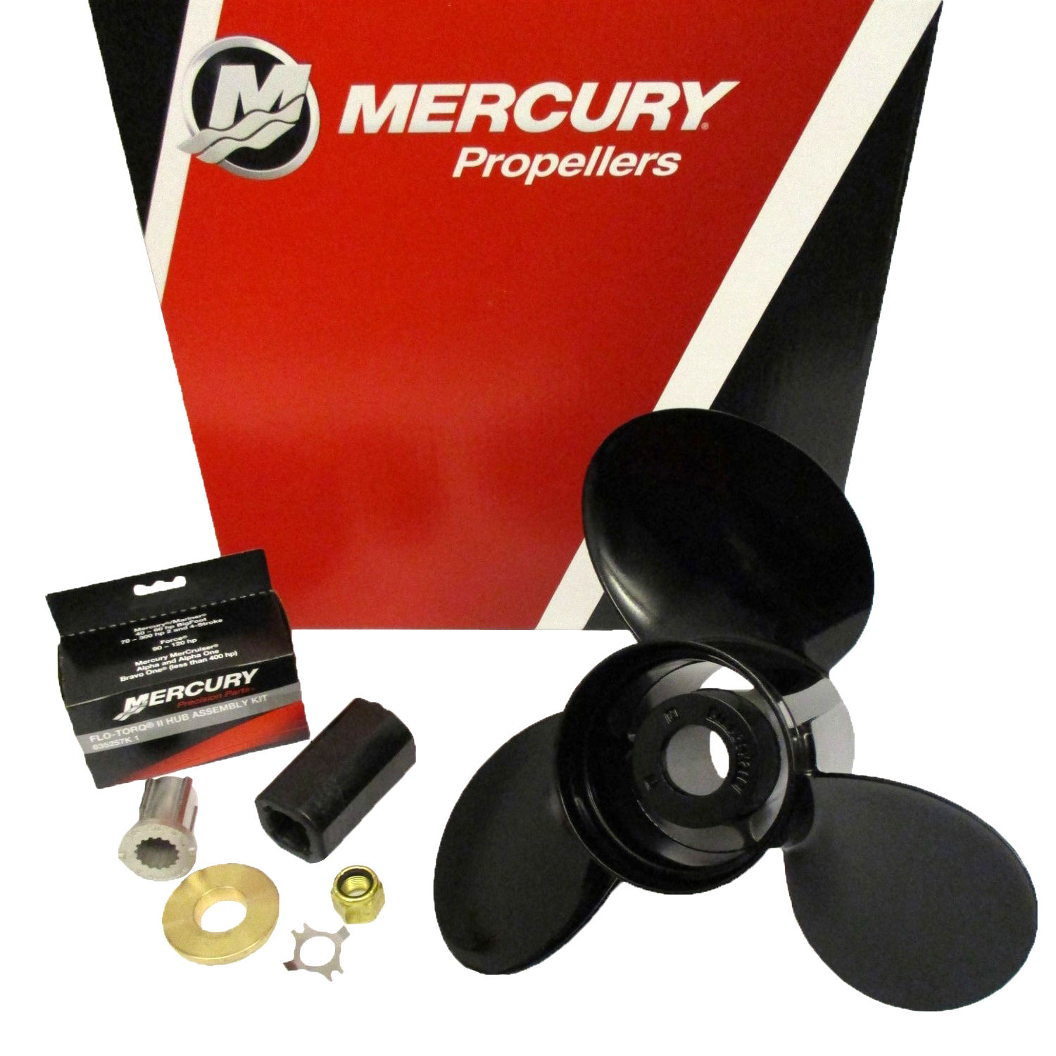 Гребной винт MERCURY Black Max для MERCURY 150-300 л.с., 3x14x23 (оригинал) 832834A45