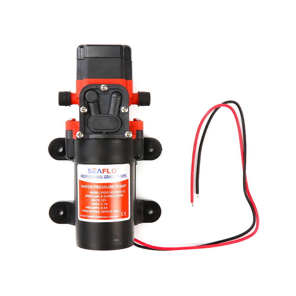 Помпа водоподающая мембранная 12V 4.3 л/м 2.4 BAR