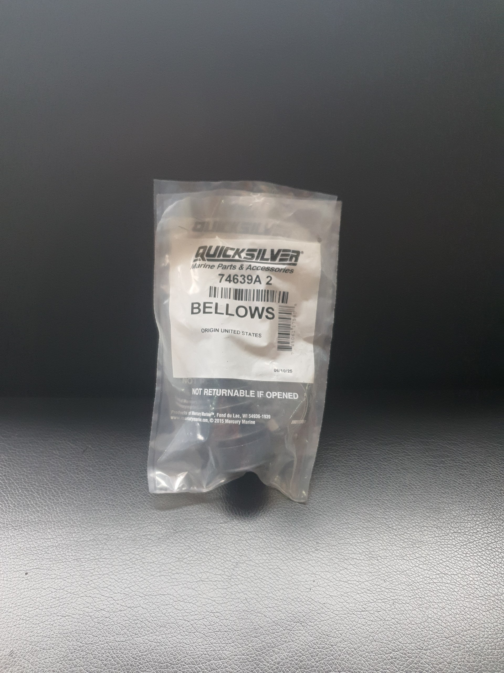 Гофра переключения передач QuickSilver 74639A2