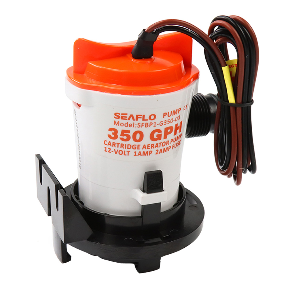 Помпа трюмная, 12V 350 галлон/час, патрубок 19 мм