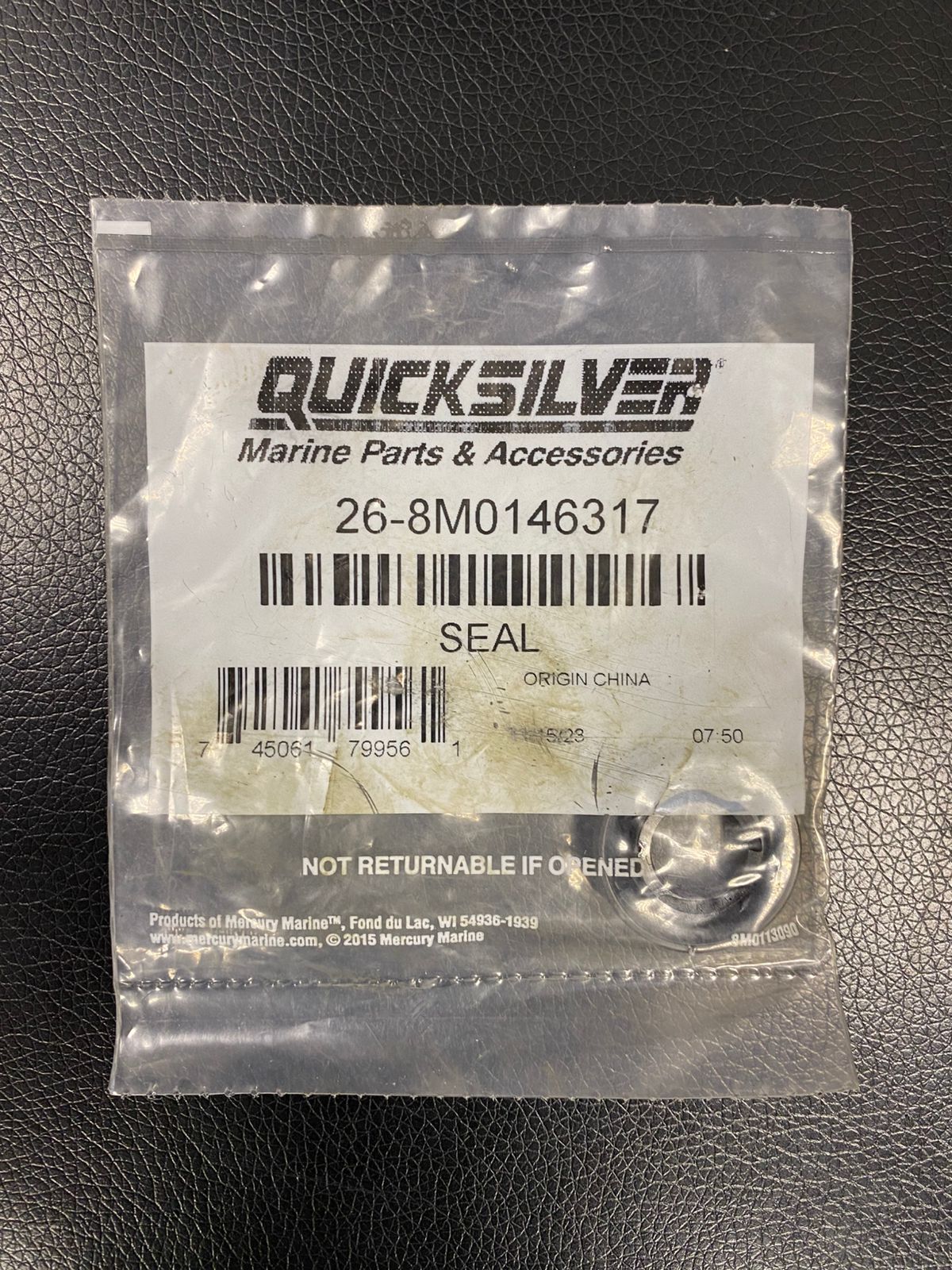 Сальник помпы Bravo Three Quicksilver 8M0146317