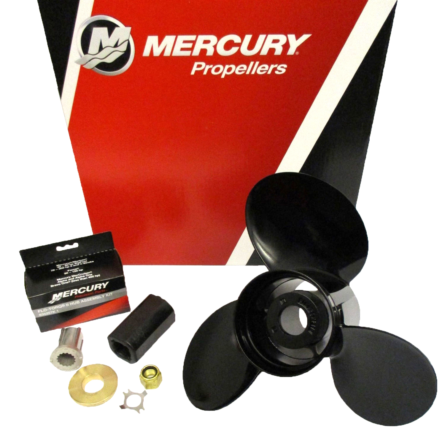 Гребной винт MERCURY Black Max 150-300 л.с., 3x15x17 832828A45