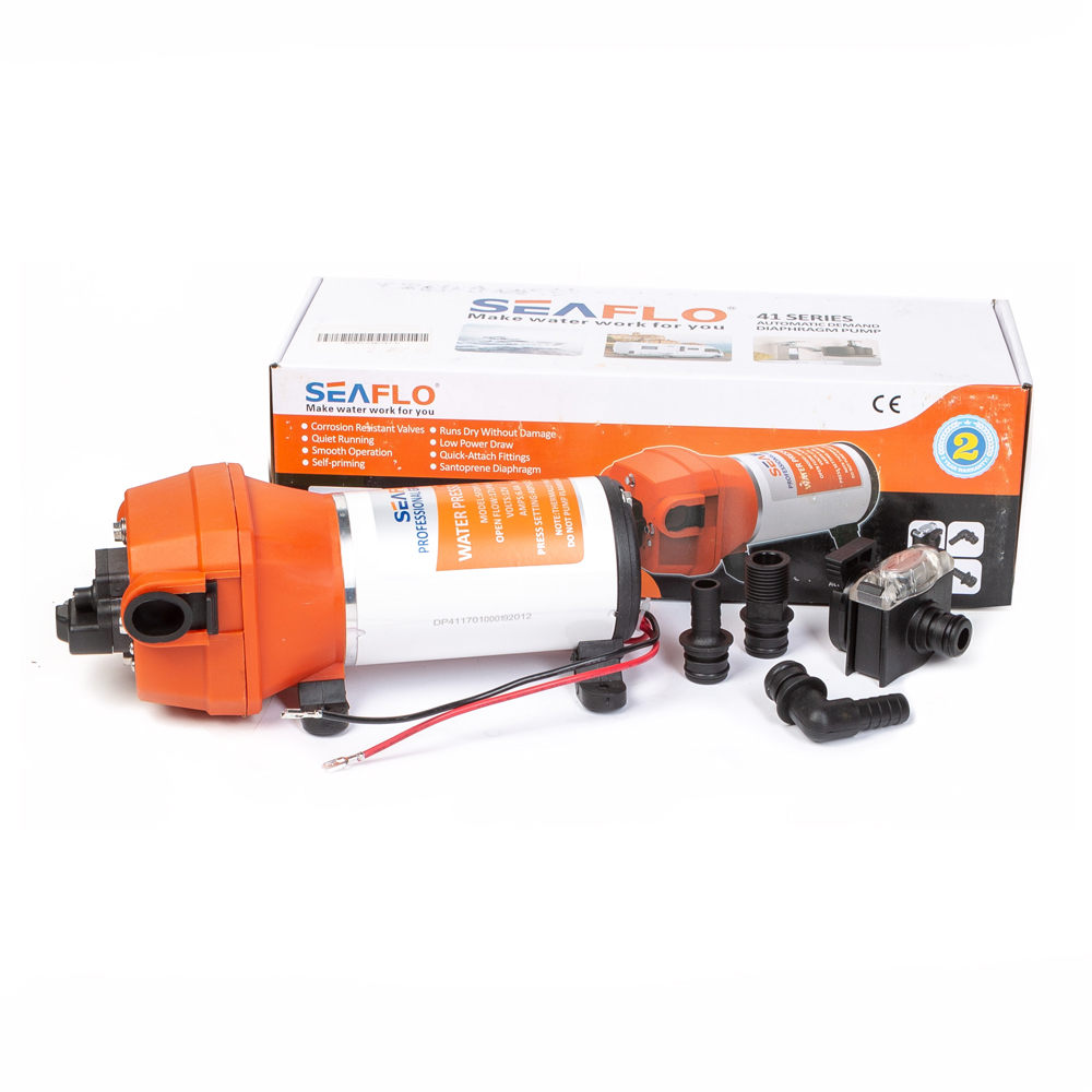 Помпа водоподающая мембранная 12V 17 л/м 2.8 BAR