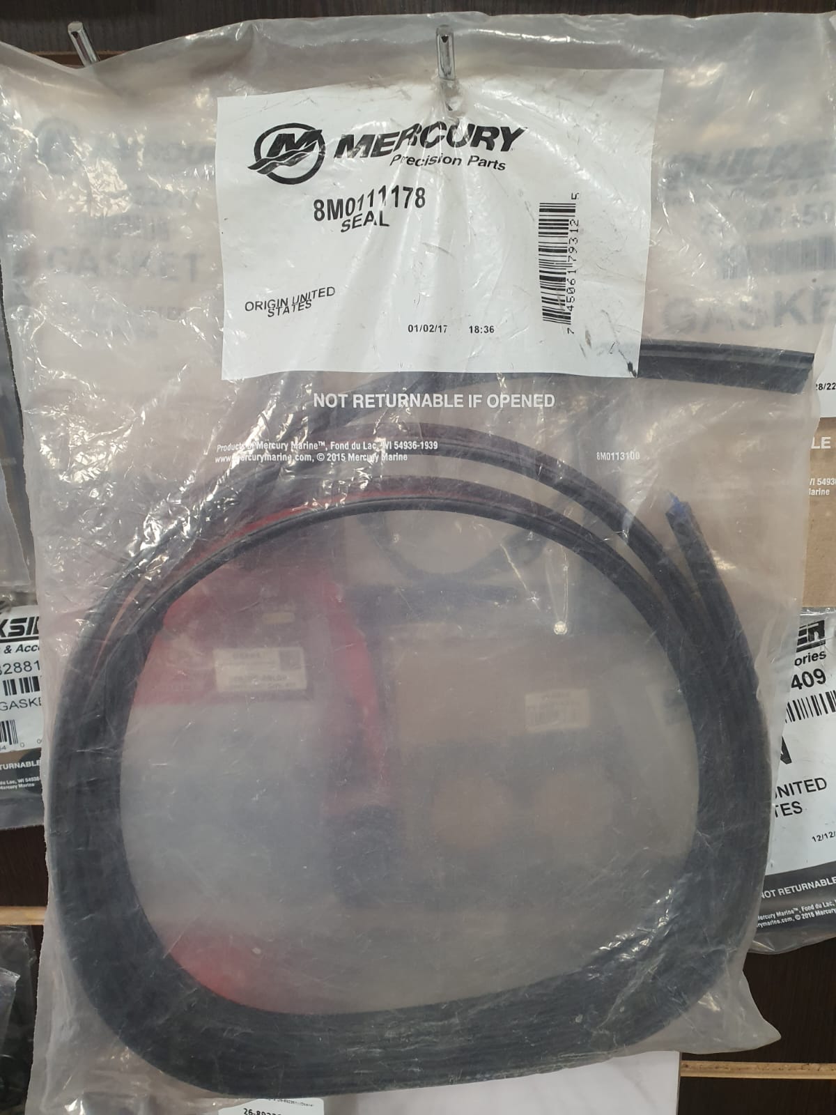 Уплотнитель кожуха Mercury Verado 8M0111178