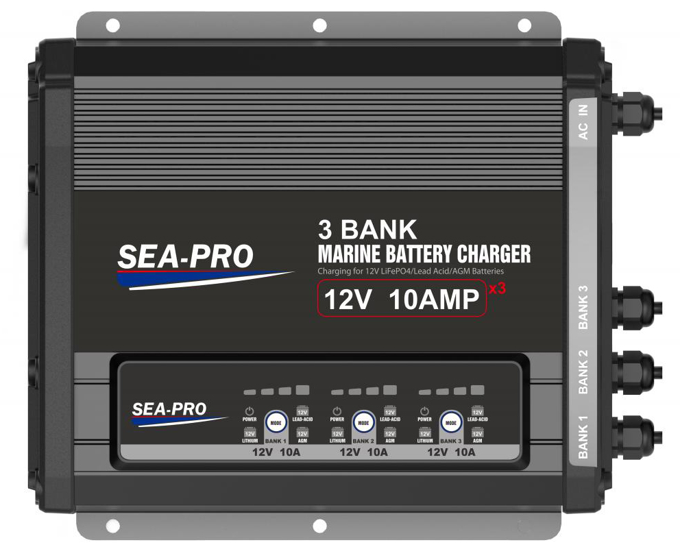 Зарядное устройство TE4-0331 3х12В AGM/LEAD-ACID/LiFePo4