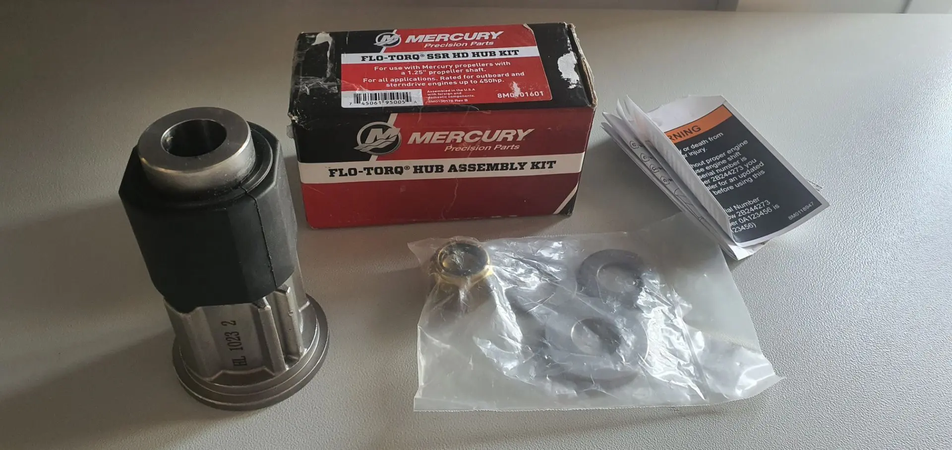 Втулка гребного винта Mercury F200-450 8m0101601