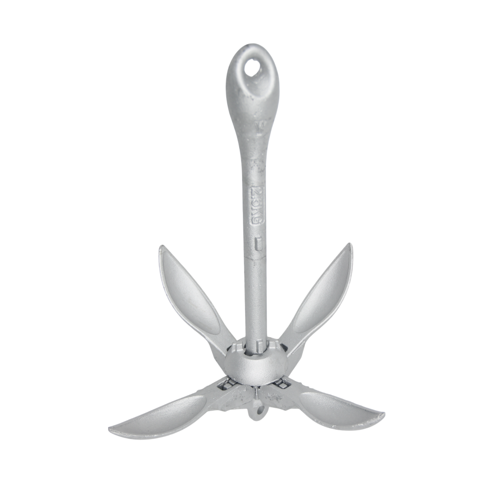 Якорь Skipper "кошка" складной 5,5 фунта (2,5кг) подходит для лодки длиной менее 5-14 футов