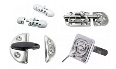 Замки, фиксаторы, ручки